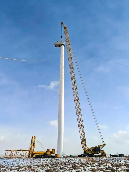 阶段任务圆满完成！XLC18000M一口气拿下20台风机，为绿色地球加油~