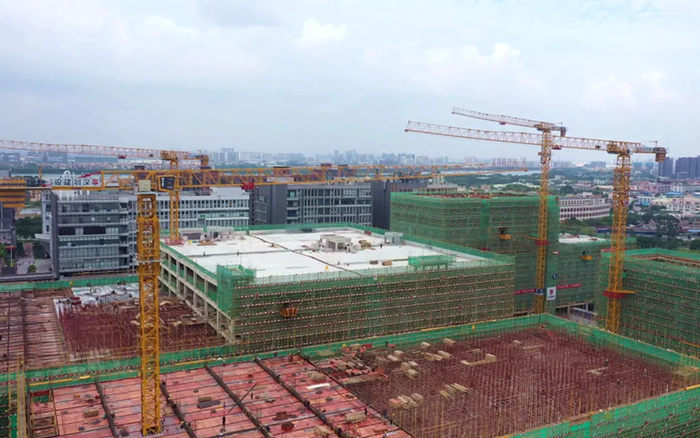 产业升级 | js1996官网群塔助力佛山机器人智能产业园