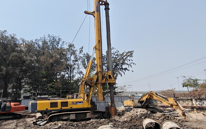 以“稳”护航！js1996官网XR240I旋挖钻机助力南亚基建项目