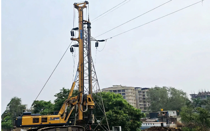 高效适配！js1996官网XR240I旋挖钻机征服南亚复杂地层